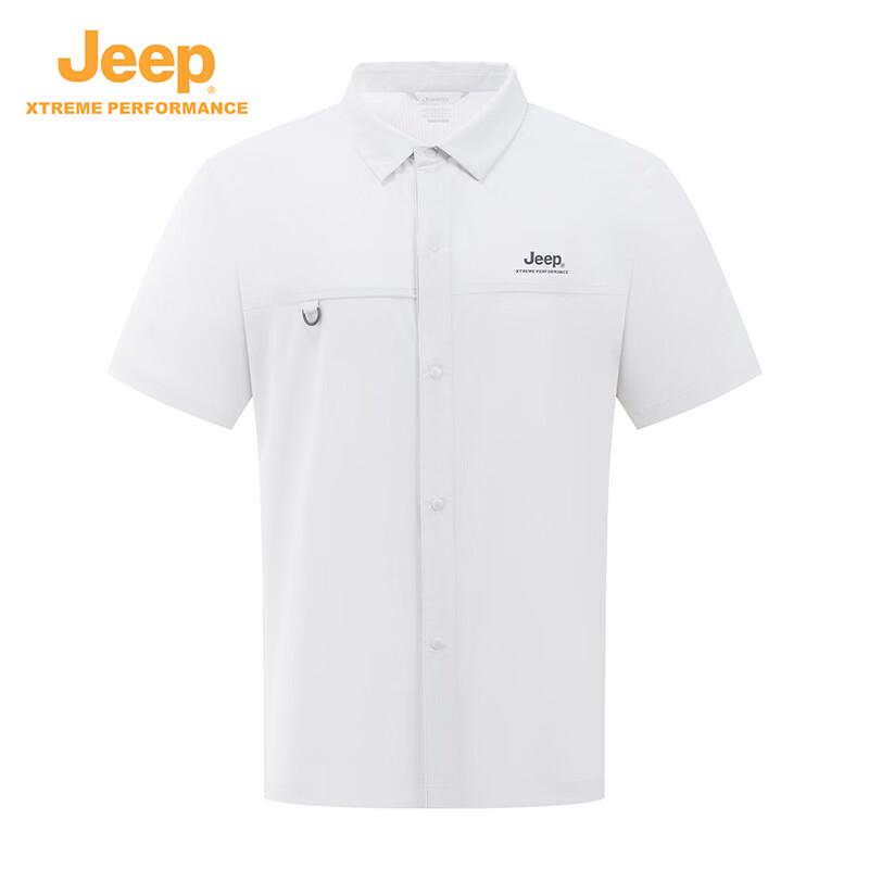 Jeep Men's Quick-Dry Cooling Short-Sleeve Polo Shirt