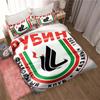 FC Rubin Kazan Quilt Cover Set, Russian Bedding Set Football Sports Printed Luxury Microfiber Polyester Quilt Cover  Cover with