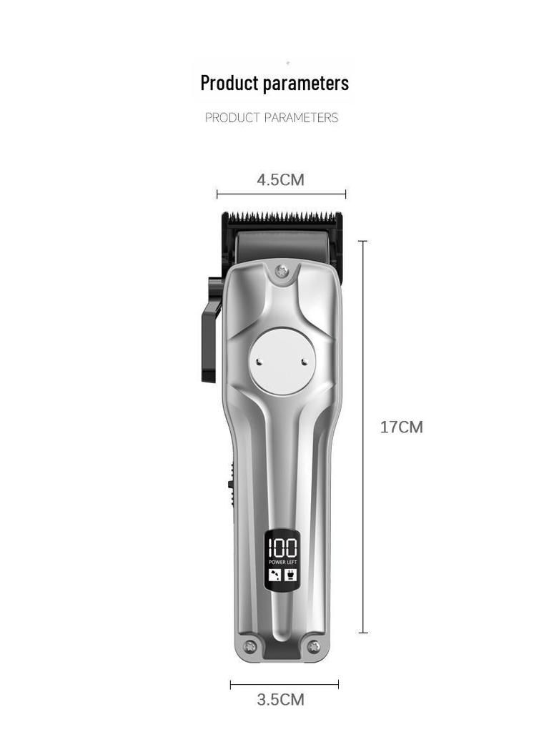 Eco-Friendly Automatic Ceramic Electric Hair Clipper
