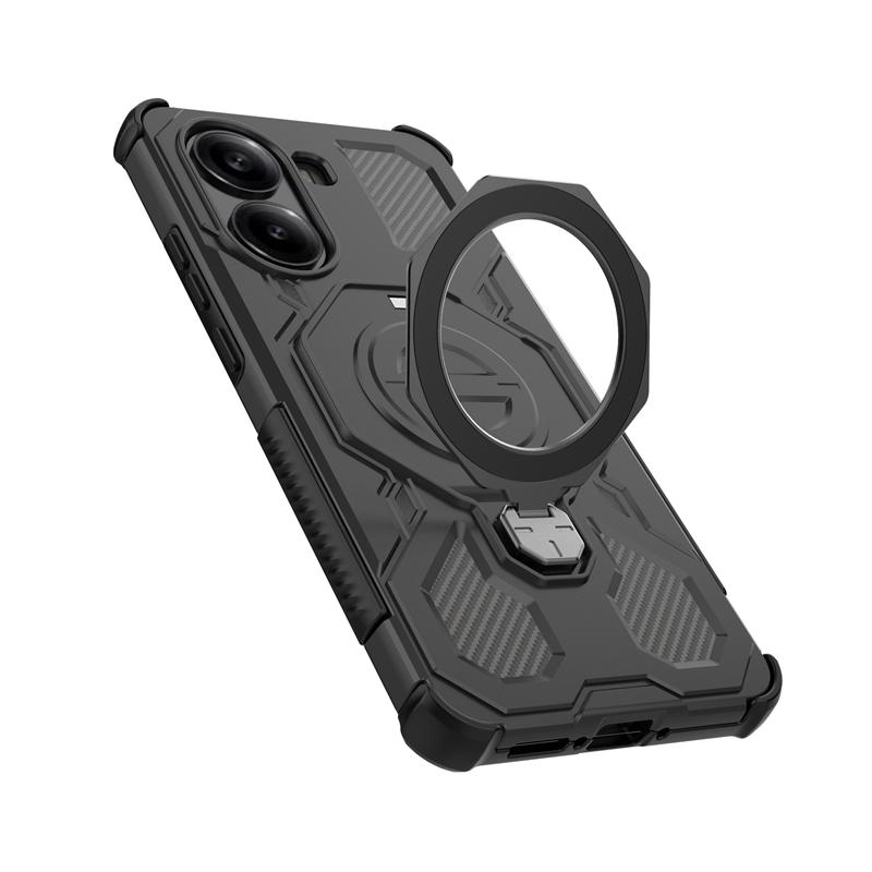 Magnetic Wireless Charge Cover For Xiaomi Poco X7 Pro F7 Ultra Phone Holder Armor Case Poco X7 Pro Cover For Poco X7 Pro Case