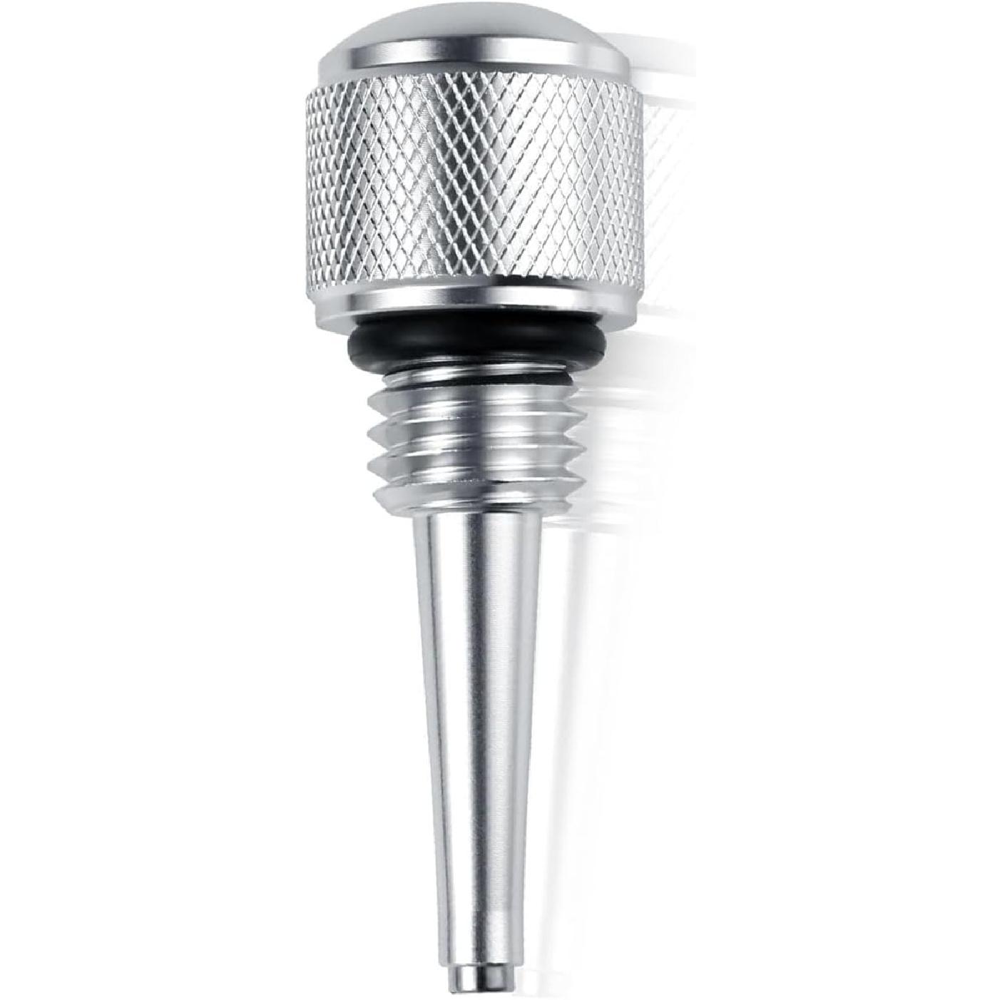 

JMCHstore Aluminum Alloy Magnetic Oil Dipstick for Predator 212 Coleman 196cc Mini Bike Ghost 224cc Engine, KT196 Go Kart, BT200X CT200U EX, Baja