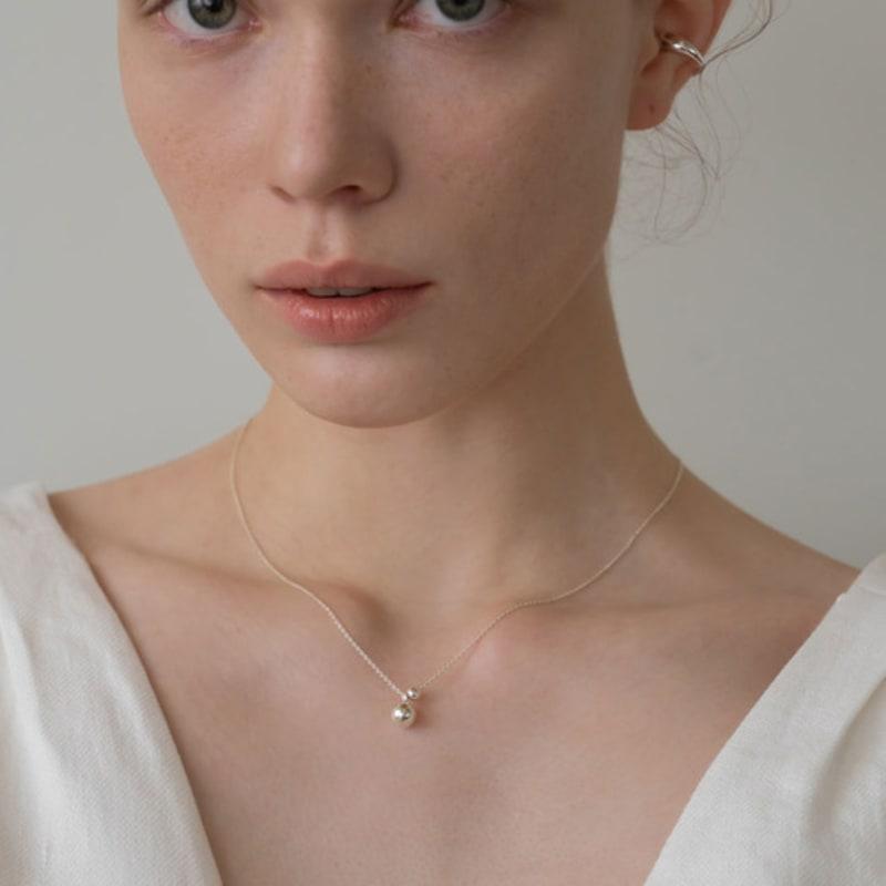 Dawn of Me Duo Ball Necklace