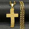 Practical Crosses Pendant Charm Jewelry Sturdy Alloy Craftsmanship with Adjustable Chain for Comfortable Daily Wear