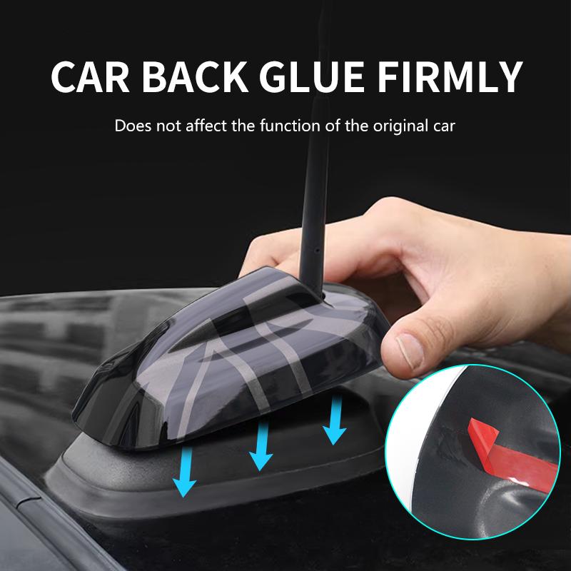 Car Exterior Trim Antenna Decoration Cover Sticker For MINI Cooper S JCW F65 F66 F56 F55 Car-Styling Accessories