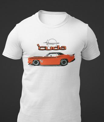 E-Body Barracuda Muscle Car T-Shirt