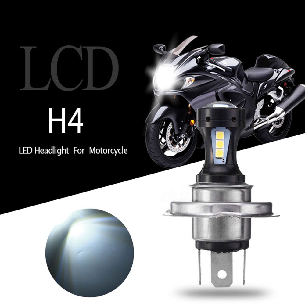 Bulb H4 3030 18LED Super Bright DRL Fog Light Motorcycle Light LED Headlight