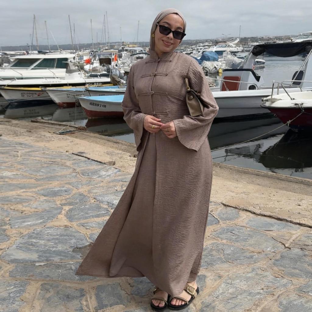 Elegant Inner Wear & Cardigan Two-Piece Set LR1124 - Loriya Dubai Middle East Collection
