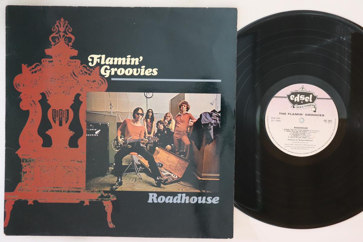 

LP Record FLAMIN GROOVIES Roadhouse ED183 EDSEL 1986 UK Rock Used
