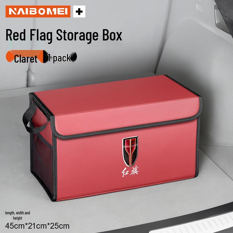 Hongqi Car Trunk Storage Organizer for HS5, HS7, H5, H7, EHS3, HS9, H9 Models