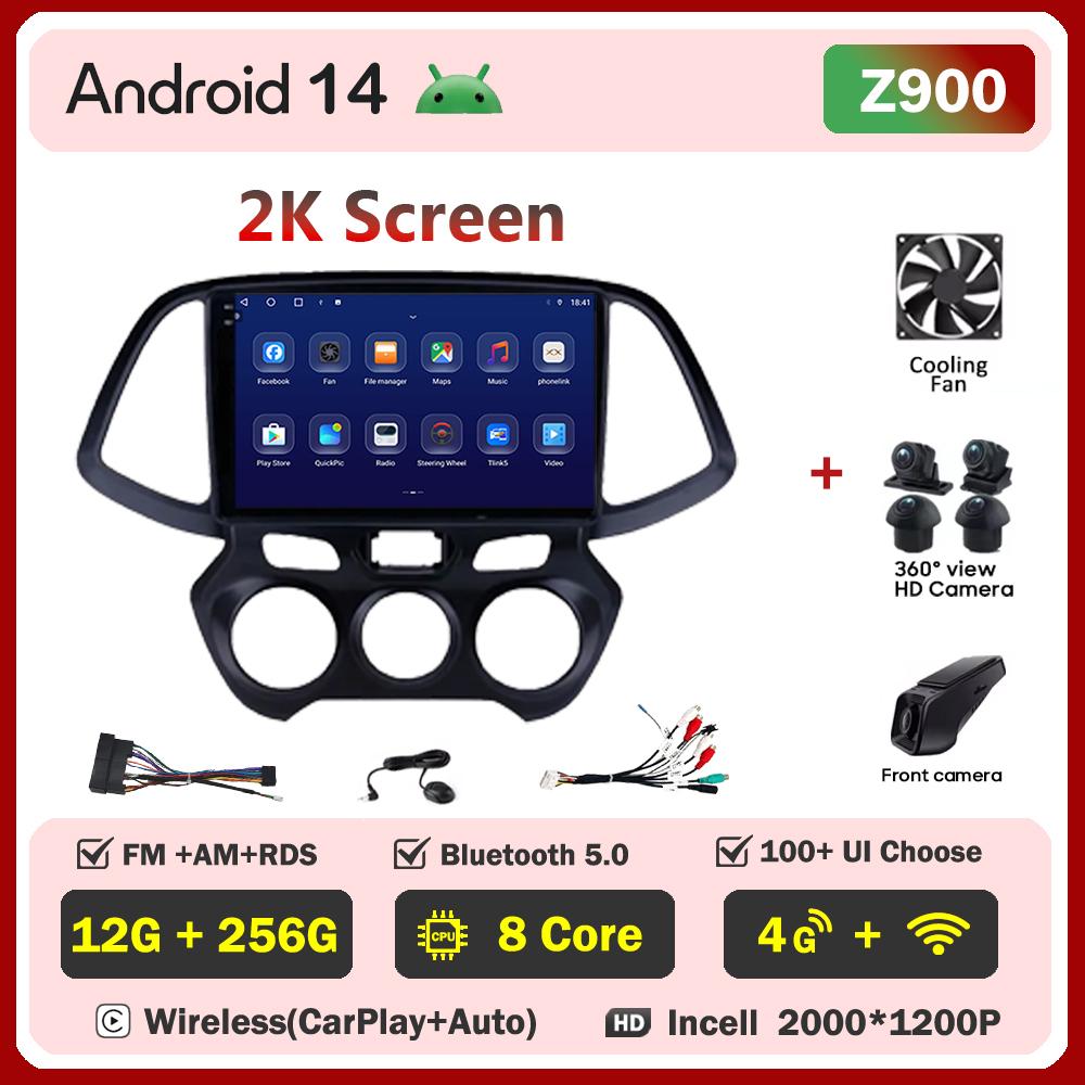 For Hyundai Santro Atos 2018 2019 Car Radio Player Car Carplay Screen Autoradio Mirror Link Car Intelligent Systems Touch Screen