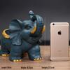 Elephant Resin Crafts: European Style Home and Office Ornaments