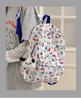 Schoolbag Large capacity middle and high school burden reduction backpack Campus cute versatile schoolbag Small fresh cartoon casual girls backpack