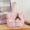 Women's Large Capacity Shoulder Bag Crossbody Bag Student's Handbag