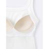 Gu By Uniqlo Bra Feel Cropped Square Neck Tank Top