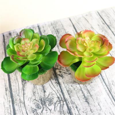 1Pc Plastic Fake Artificial Succulents Plant Bonsai Garden Home Office Decor