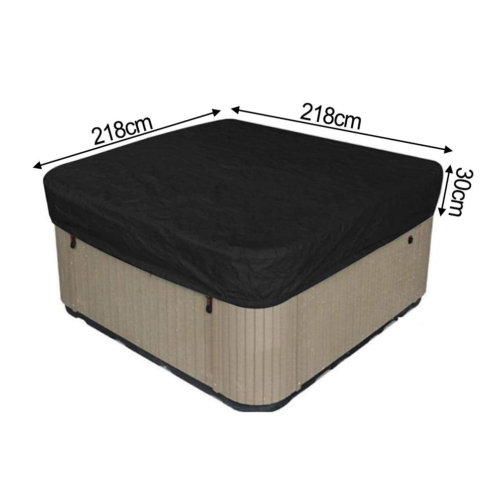 

Outdoor Patio Cover Bathtub Cover Outdoor Relaxation 210D Oxford Fabric Adjustable Drawstrings Air Vents All-weather Protection