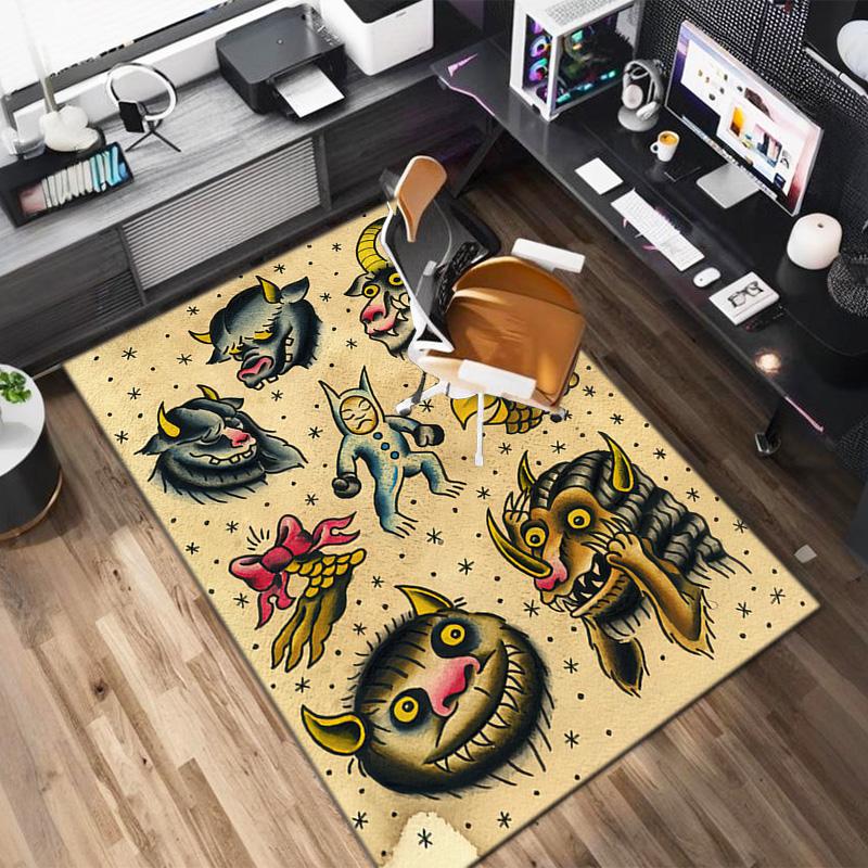 Where Wild Things Are Carpet Suitable Room Bedroom Doormats Office Balcony Decorative Carpet Carpet Living Room And Bedroom Mats Doormat