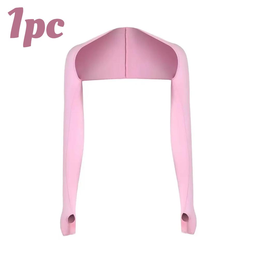1pc Women's Ice Silk Arm Sleeves, UPF 50+ Sun Protection Cooling for Running Cycling Fishing, UV Blocking Breathable Sports