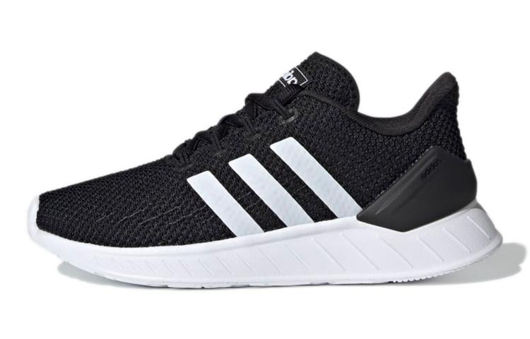Adidas Neo Questar Flow Nxt K Black White Low top Kids  Running Shoes Kids  FZ2957 31.5