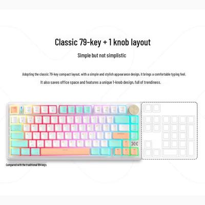 Lenovo Xiaoxin K5 Pro Tri-Mode Wireless Mechanical Gaming Keyboard