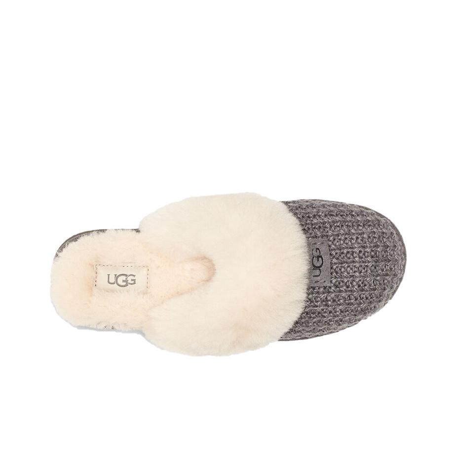 UGG Gemütlicher Hausschuh Anthrazit Damen Sneaker Grau 1117659-CHRC