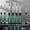 Green Forest Precision Screwdriver Set: Small Cross & Flat for Mobile, Glasses, Computer Repair