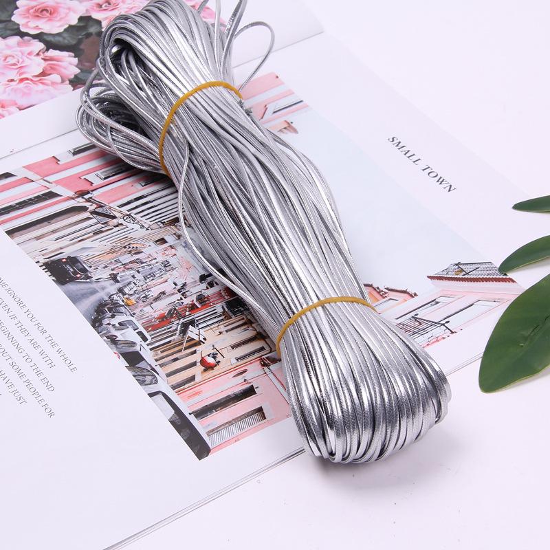 4-Fold Crimp Beads: 2/3/4mm Threading Chain & Faux Leather Cord for DIY Projects