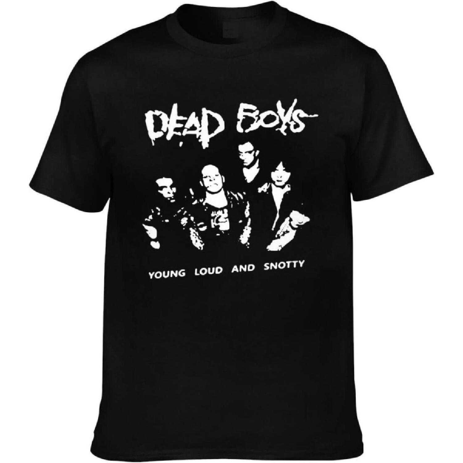 

BSlocator Dead Boys Punk Rock Band Men s Short-Sleeve T-Shirt Quick Dry Fit for Athletic Sports Running XXXXXL чорний