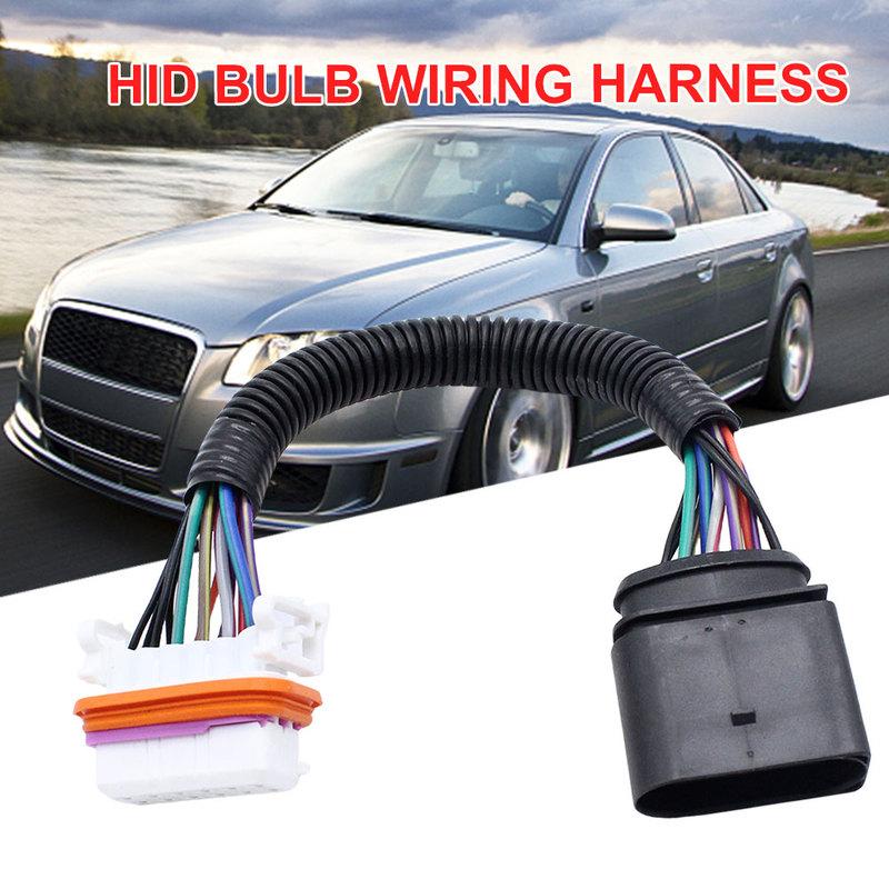Headlight Wiring Harness 95563123911 Lamp Xenon Front Connector 95563123910 for Porsche Cayenne 2003 2004 2005 2006