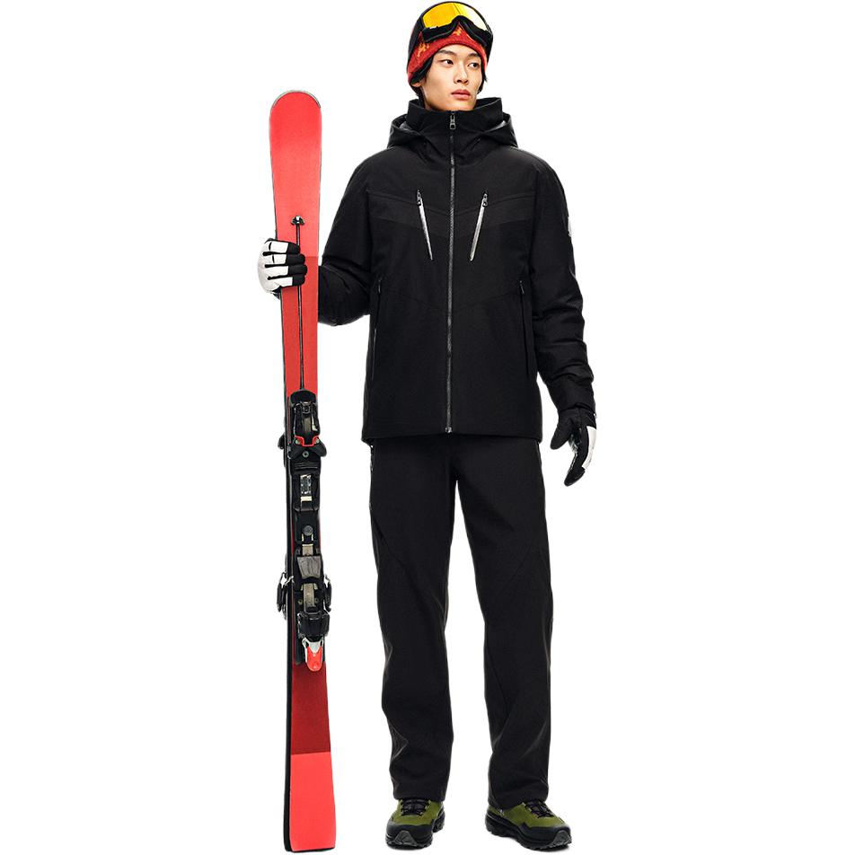 Anta Champion Outdoor Ski Series Warm Comfortable Simple Hooded Down Jacket Men Outerwear 152540921-2