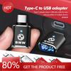BABI1 Hot 2025 Car Connector Charging Cable Adapter Cell Phones Anto Accessories For BMW G30 G20 M3 M5 E91 E92 E93 E36 E70 X3 X4 X5 X1