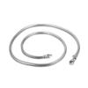 Trendy Simple Electroplated Titanium Steel Men's and Women's Round Snake Bone Necklace