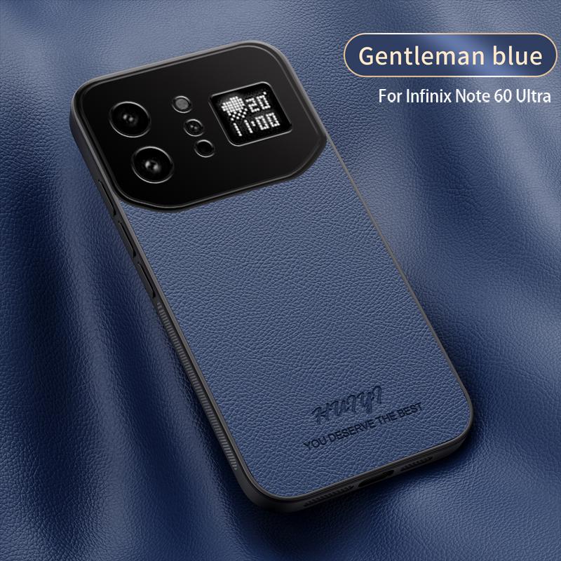Case For INFINIX Note60 Ultra luxury leather matte magnetic business wind cover For Infinix Note 60 Ultra shockproof  Funda