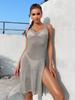 2024 Sexy Knit Beach Jacket: European & American Sunscreen Bikini Cover-Up