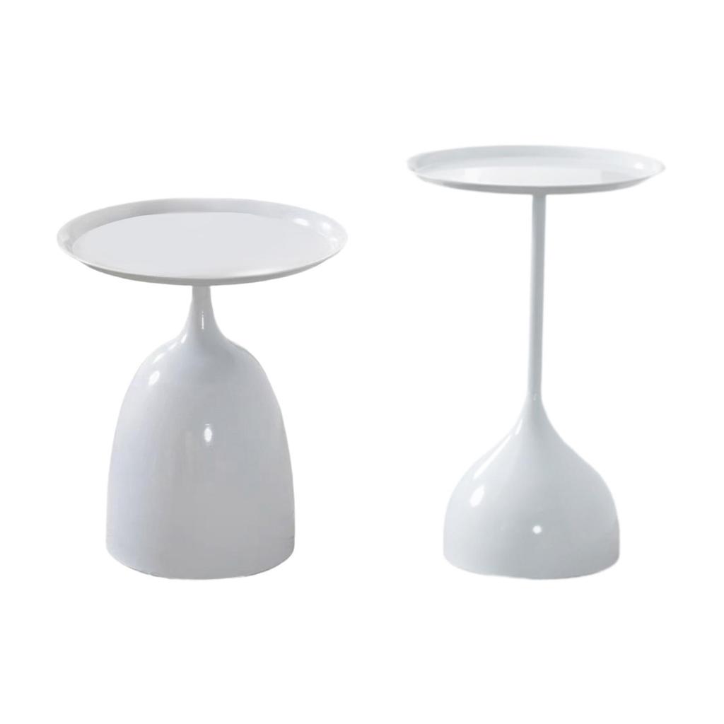 Coffee Table Modern Nordic End Round Side Iron Art Decorative Smooth Coating