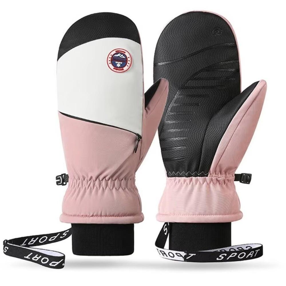 Touch Screen Cycling Gloves Non-slip Snowboard Gloves Fashion Winter Skiing Gloves  for Men Women