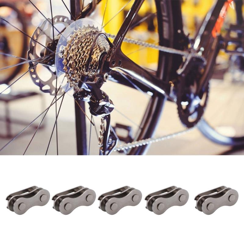 5Pcs of Single Speed Chain Bike Chain Links, Bicycle Chain Connectors for Bike