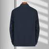 [Bold and Stylish] Spring and Autumn New Solid Color Versatile Business and Leisure Flip Collar Single breasted Jacket Men's Coat