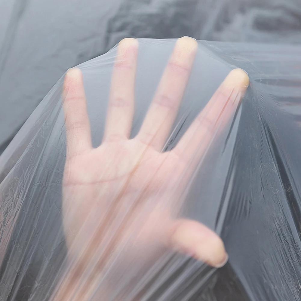 Universal Protective Shield Disposable Transparent Car Cover Dust-Proof Full Cover For Sedan Suv Van For Jeep Vehicle Automobile