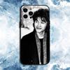 Viktor Tsoi Sänger Handyhülle Für iPhone17,16,15,14,13,12,11 Plus,Pro Max, Weiche Silikon Schwarze Hülle