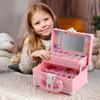 Girls Make Up Set Toys Pretend Play Cosmetic Bag Beauty Toy Makeup Tools Kit Children Pretend Play