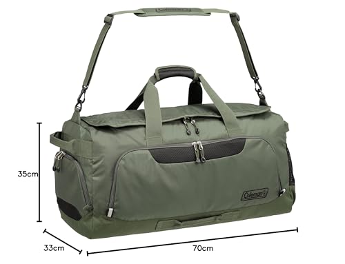 Coleman Boston Bag LG, Men's and Women's Unisex Boston Bag/Shoulder Bag, 80L Large Capacity, Lightweight for Travel