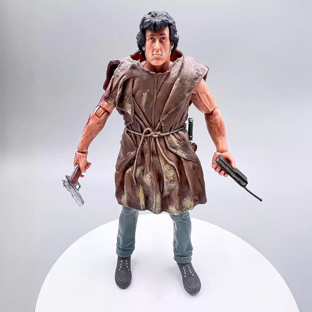 First Blood Rambo Survival Edition Sylvester Stallone 7 Inch Pvc Action Figure