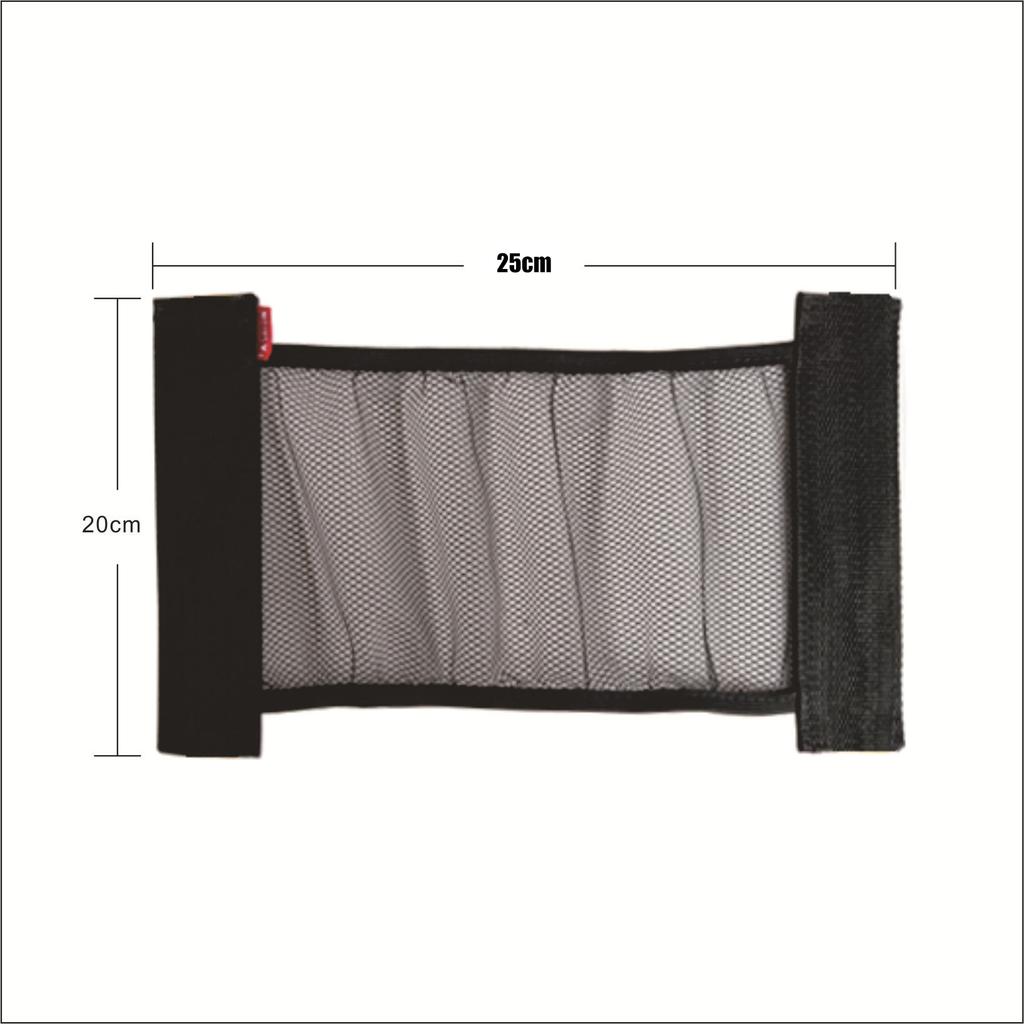 Car Trunk Elastic Mesh Storage Net Fixed Straps Auto Interior Accessories Car Seat Back Fixing Bag Elastic String Net Organizers
