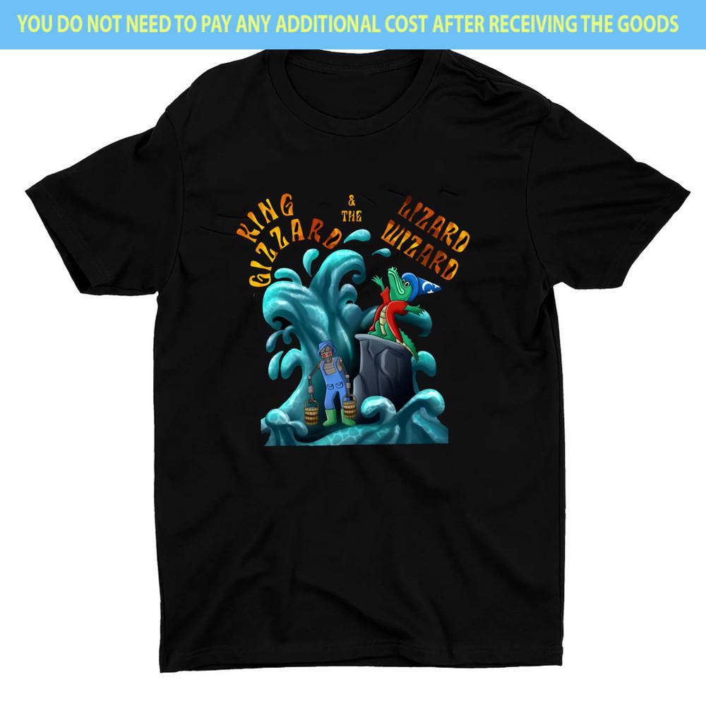 

Hot King Gizzard And The Lizard Wizard Orchestral Black S-5XL Shirt AA503 Unisex T-Shirt S