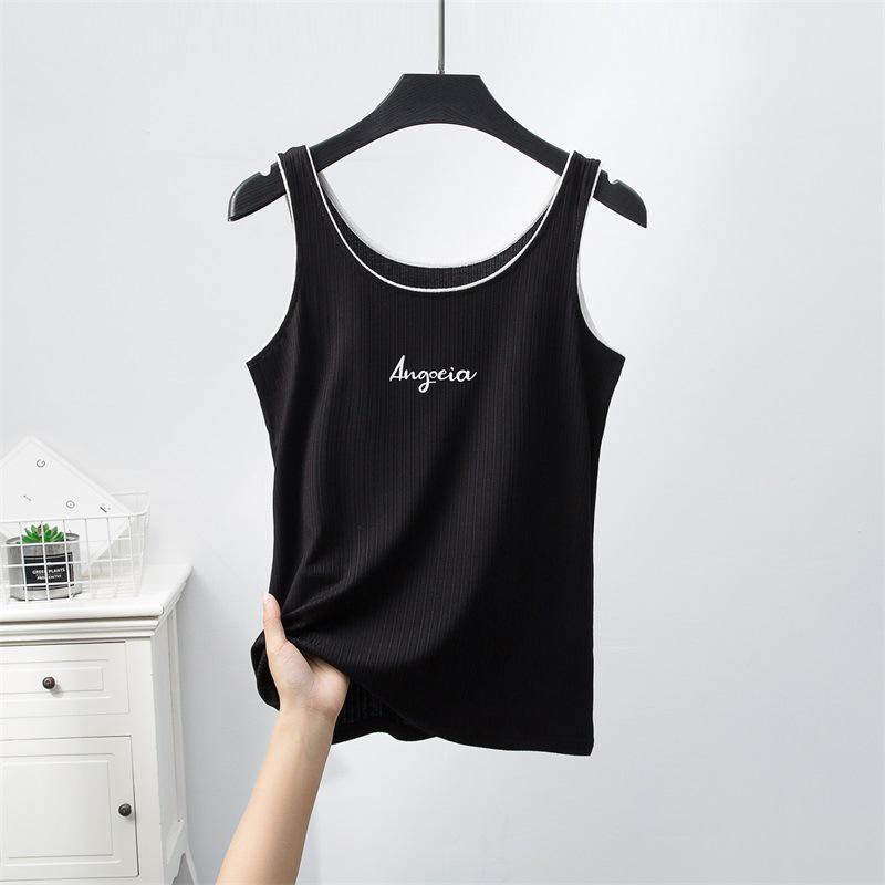 

Женский повседневный летний жилет без рукавов с принтом One Size