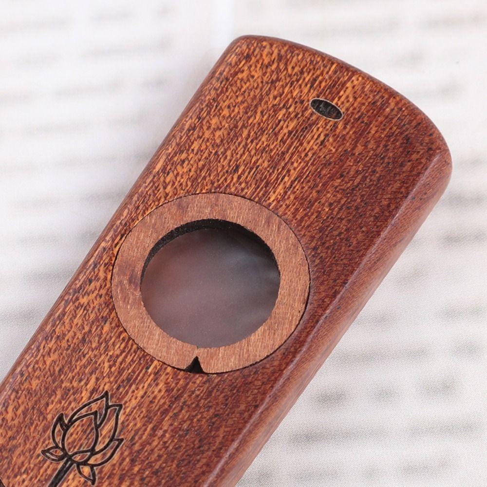 Creative Wooden Kazoo Professional Accompaniment Kazoo Musical Instruments Flutes  Beginners
