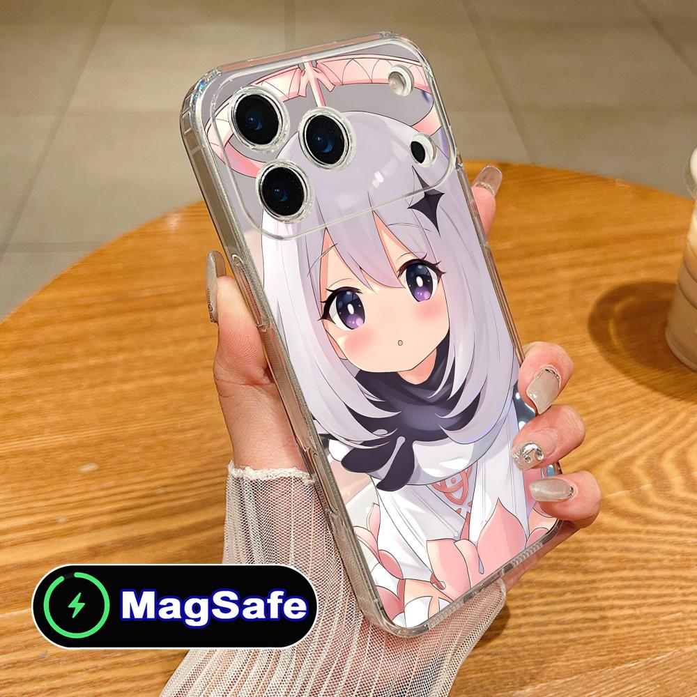 

Game GI Paimon Clear TPU Magsafe Mobile Phone Case for iPhone 17 16 15 14 13 12 11 Air Pro Max Plus Mini Colorful Cover iPhone 11 Pro Max