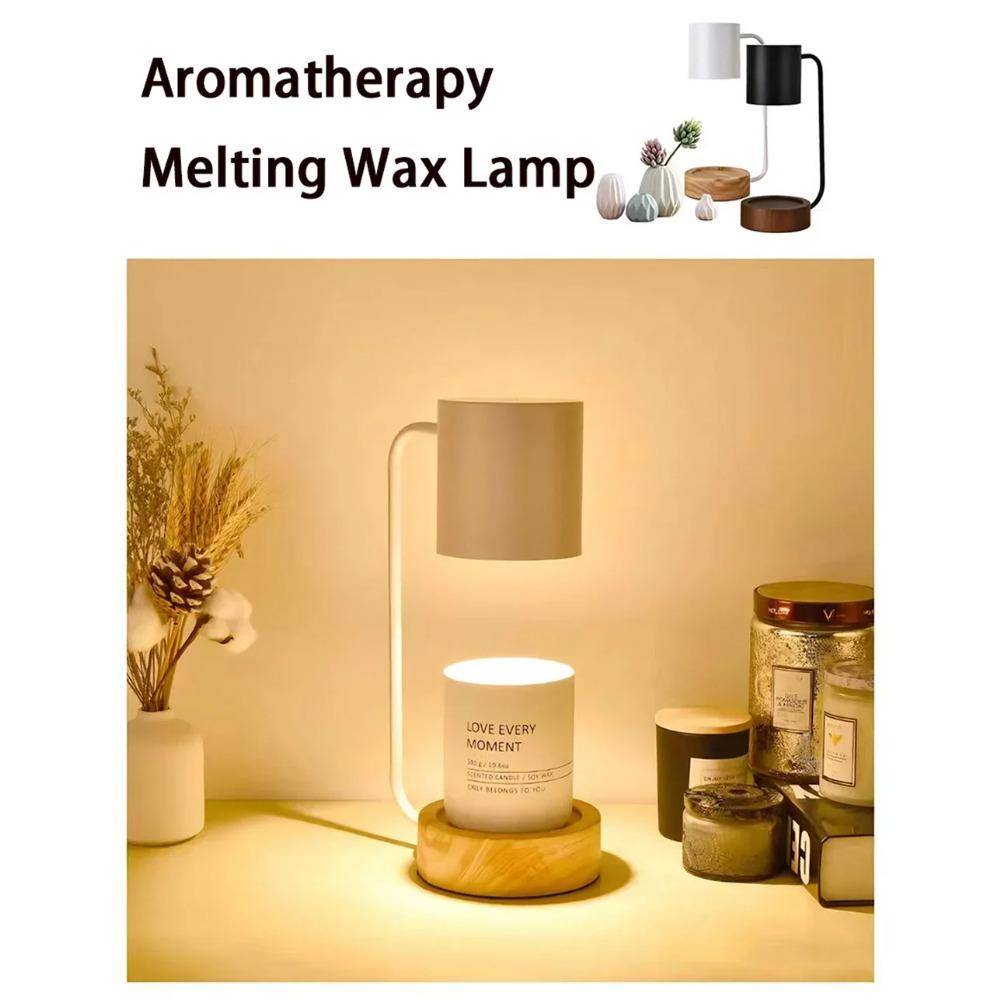 Dimmable Candle Warmer Wax Burner Retro Indoor Lighting Lights Wax Melt Burner Table Lamp Candle Melting Tools Home Decor
