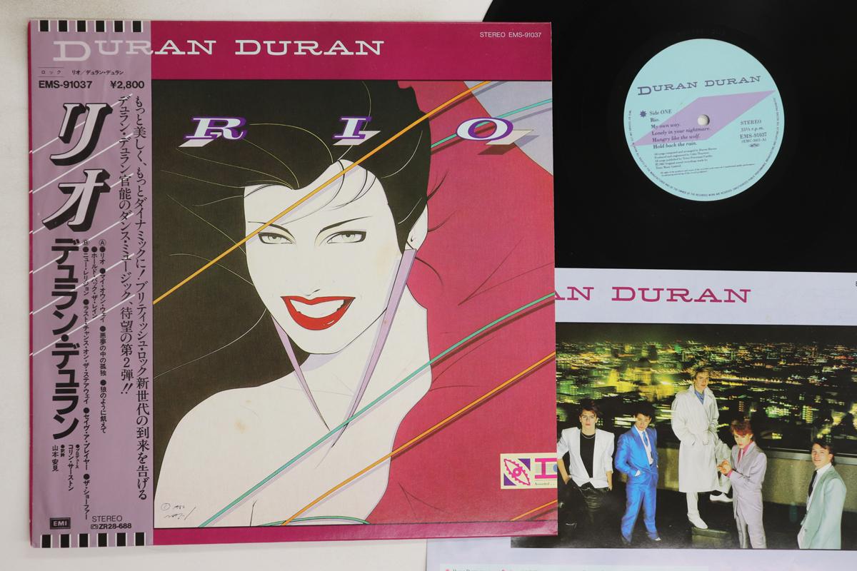 

LP Пластинка DURAN DURAN - Rio EMS91037 EMI 1982 Япония Оби Рок Б/У